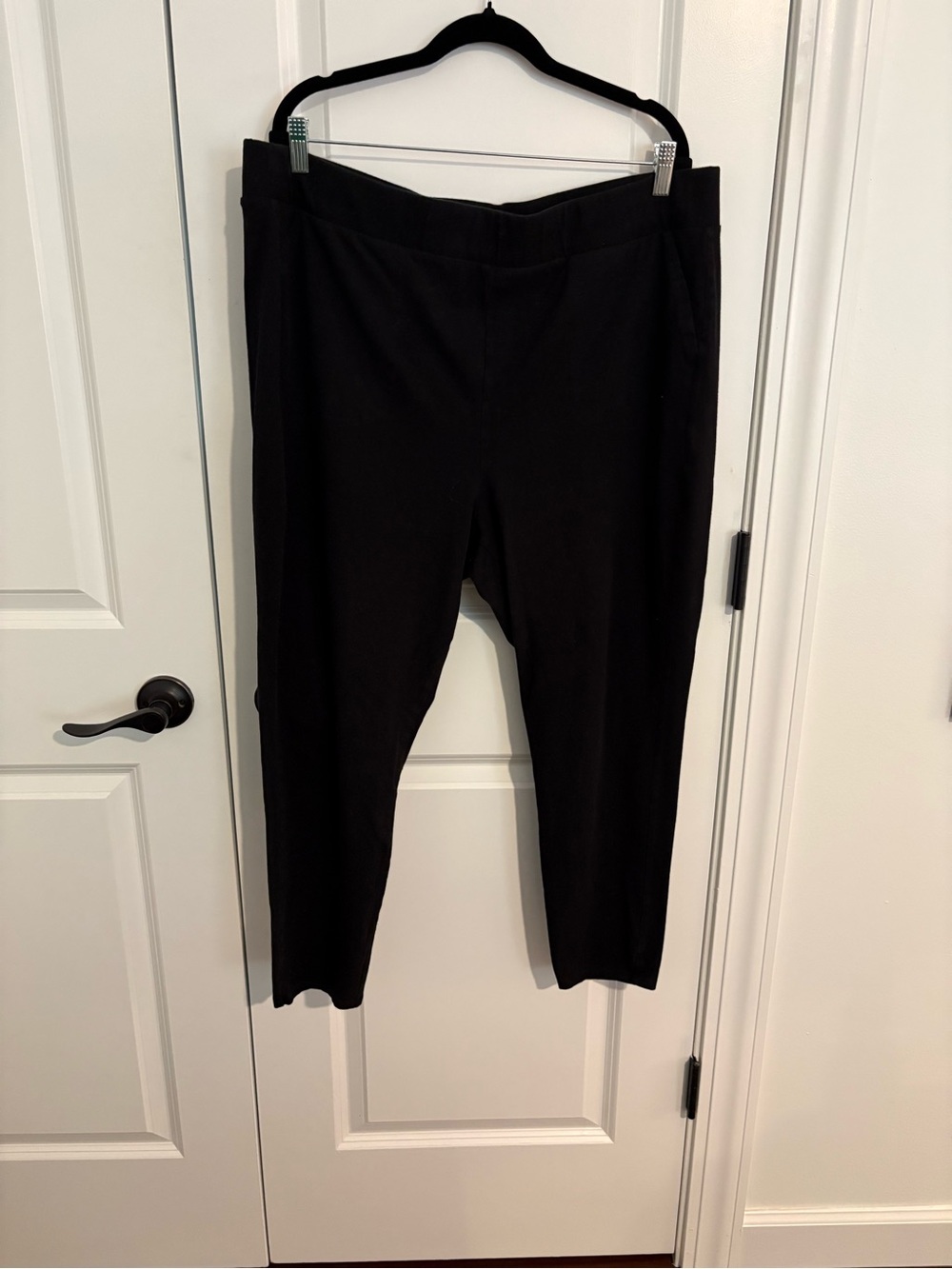 Torrid Black Knit Ankle Pants Leggings